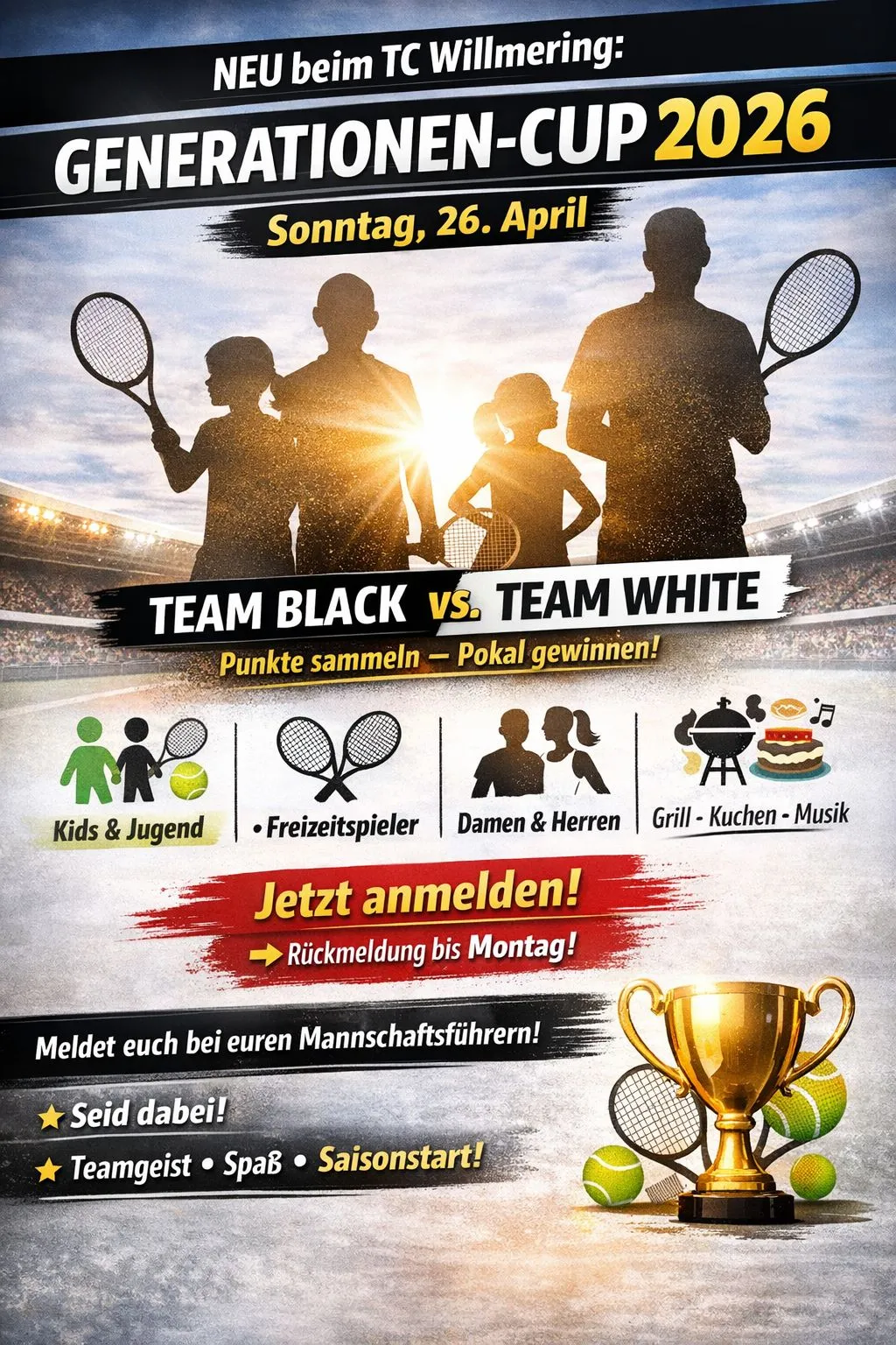 Ankündigung Generationen-Cup 2026